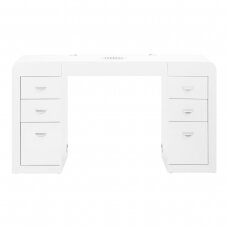 Manikiūro stalas su dulkių surinkėju COSMETIC DESK 314 WHITE