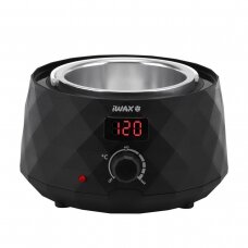 Wax warmer with display iWAX DIAMOND 400ml, BLACK