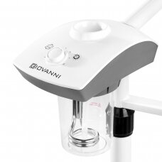Facial skin vapouriser with cosmetology magnifying LED lamp GIOVANNI FACIAL STEAMER D-20 WHITE