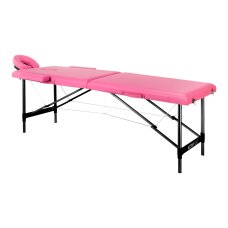 Kokkupandav massaažilaud Activ Fizjo 2 Alu Pink Black