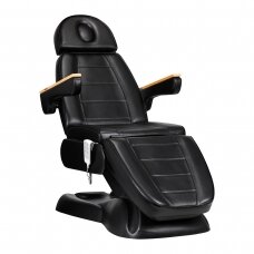 Kosmetoloģijas krēsls SILLON LUX 273B ELECTRIC ARMCHAIR 3 MOTOR BLACK