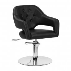 Hairdressing chair Gabbiano Parma Black