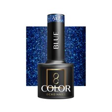 OCHO NAILS Lakier hybrydowy Blue 512, 5 g