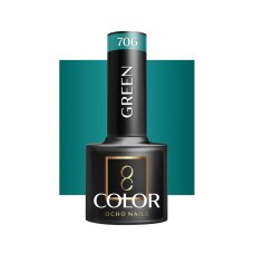 OCHO NAILS Lakier hybrydowy Green 706, 5 g