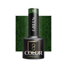 OCHO NAILS Lakier hybrydowy Green 711, 5 g