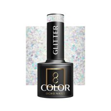 Lakier hybrydowy OCHO NAILS Glitter G02, 5 g
