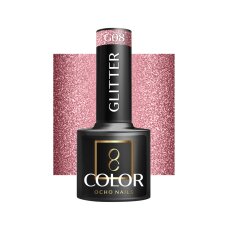 Lakier hybrydowy OCHO NAILS Glitter G08, 5 g