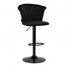 Bar stool 4RICO TULIP VELVET BLACK