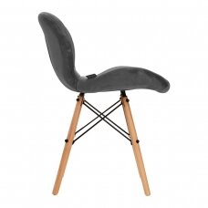 Krēsls 4Rico QS-186 Scandi Velvet Grey