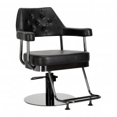 Frizieru krēsls Gabbiano Professional Hairdressing Chair Granada Black