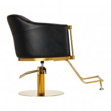 Juuksuritool Gabbiano Professional Hairdressing Chair Burgos Gold Black