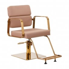 Hairdressing chair GABBIANO HAIRDRESSING CHAIR PORTO ETERNITY GOLD BIEGE