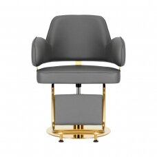 Fotel fryzjerski Gabbiano Professional Hairdressing Chair Linz Gold Grey