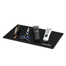 Small barber mat Barbertop Black
