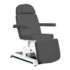 Kosmetoloģijas krēsls EXPERT W-12 2 MOTOR GREY