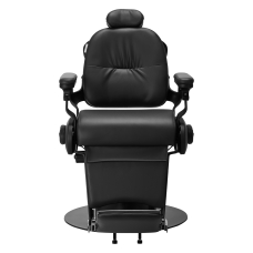 Elektrischer Friseurstuhl Professional Barber Chair Gabbiano Duke Black