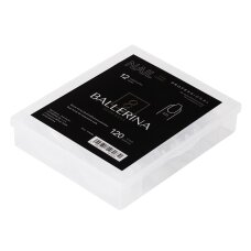 OCHO NAILS nail extension forms ballerina, 120 pcs.