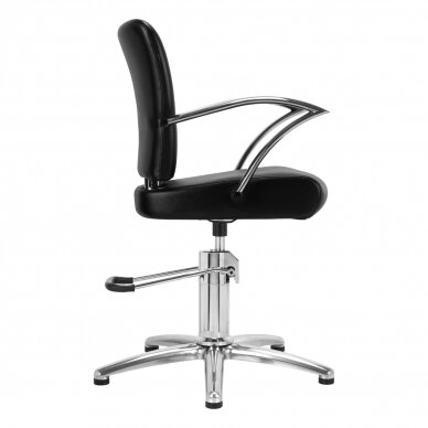 Hairdressing chair GABBIANO PROFESSIONAL HAIRDRESSING CHAIR DALLAS BRUSSELS BLACK 1