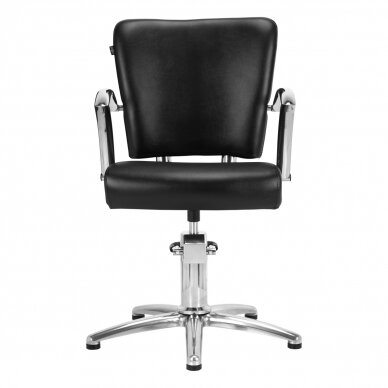 Hairdressing chair GABBIANO PROFESSIONAL HAIRDRESSING CHAIR DALLAS BRUSSELS BLACK 2
