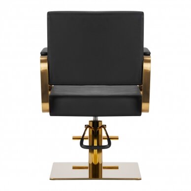 Juuksuritool GABBIANO PROFESSIONAL HAIRDRESSING CHAIR AVILA GOLD BLACK 3