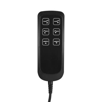 Косметологическое кресло Eclipse 2240 Electric 3 Motor Black 13
