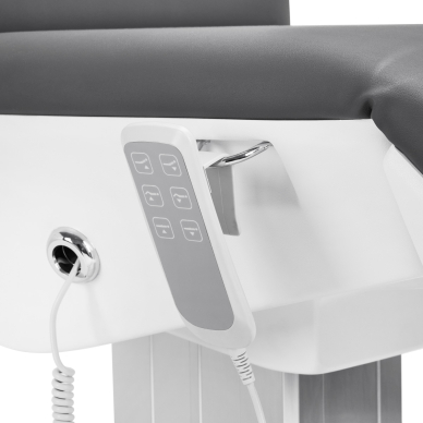 Cosmetology chair Eclipse 2240 Electric 3 Motor Dark Grey White 8