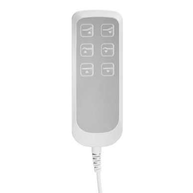 Kosmetologin tuoli Eclipse 2240 Electric 3 Motor Dark Grey White 13
