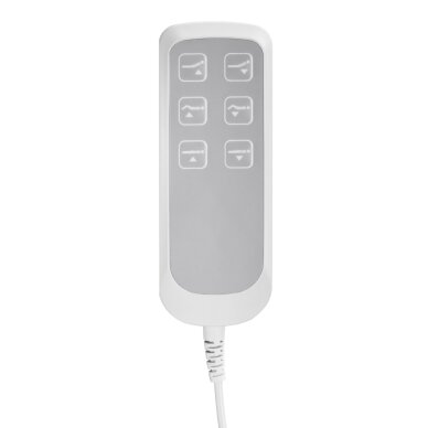 Kosmetoloģijas krēsls Eclipse 2240 Electric 3 Motor Dark Grey White 13