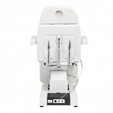 Kosmetoloģijas krēsls Expert Electric 2 Motors W-12 Professional White 6