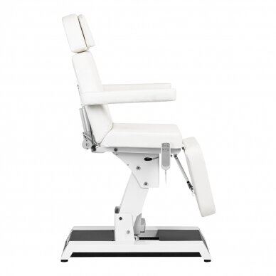 Kosmetoloģijas krēsls Expert Electric 2 Motors W-12 Professional White 3
