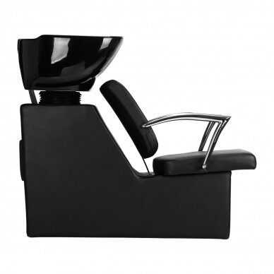 Juuksuri valamu GABBIANO PROFESSIONAL HAIRWASHER DALLAS BRUSSELS BLACK 1
