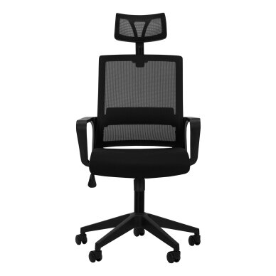 Biroja krēsls uz riteņiem RECEPTION CHAIR ETNA PLUS BLACK 2 Biroja krēsls uz riteņiem RECEPTION CHAIR ETNA PLUS BLACK 2