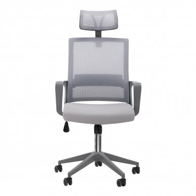 Kontoritool ratastel RECEPTION CHAIR ETNA PLUS WHITE GRAY 2