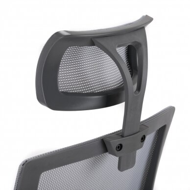 Kontoritool ratastel RECEPTION CHAIR ETNA PLUS WHITE GRAY 4