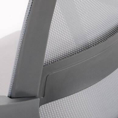 Kontoritool ratastel RECEPTION CHAIR ETNA PLUS WHITE GRAY 5
