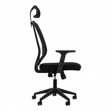 Kontoritool ratastel RECEPTION CHAIR MAX COMFORT QS-16A BLACK 2