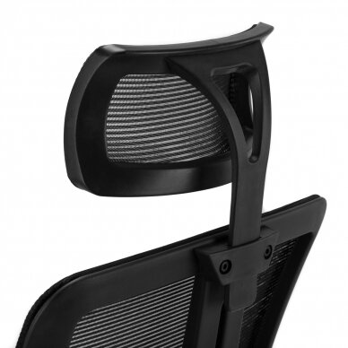 Kontoritool ratastel RECEPTION CHAIR MAX COMFORT QS-16A BLACK 7