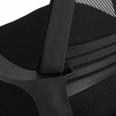 Biuro kėdė ant ratukų RECEPTION CHAIR BETA BLACK 4