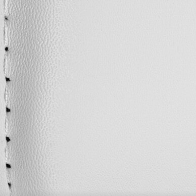 Baro kėdė WAVY ECO LEATHER CHROME WHITE 4