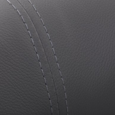Baro kėdė BREEZY ECO LEATHER CHROME GREY 4