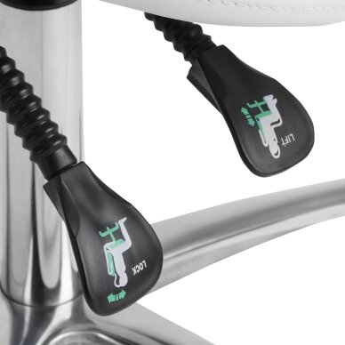 Kosmetoloogiline stool Giovanni 1004 White 6 Kosmetoloogiline stool Giovanni 1004 White 6