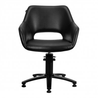 Hairdressing chair GABBIANO PROFESSIONAL HAIRDRESSING CHAIR LIMA BLACK 2