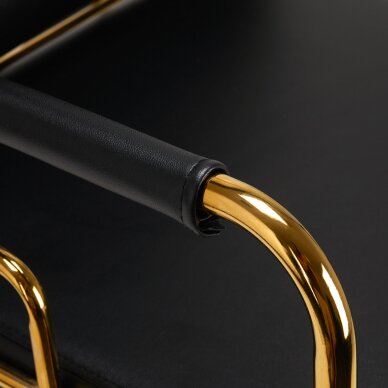 Hairdressing sink GABBIANO PROFESSIONAL HAIRWASHER PRATO GOLD BLACK 4