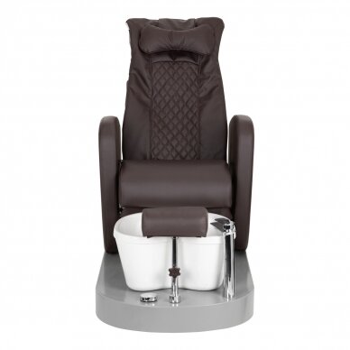 Pedikiūro krėslas AZZURRO 016C PEDICURE MASSAGE CHAIR BROWN 3
