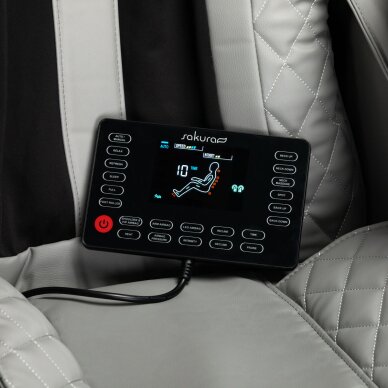 Massage chair Sakura 801 Grey 9 Massage chair Sakura 801 Grey 9