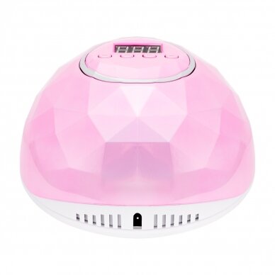 Nagų lempa UV LED Shiny 86W Pink 3