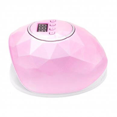 Nagų lempa UV LED Shiny 86W Pink 4