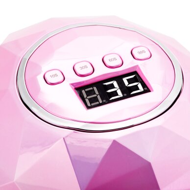 Лампа для ногтей UV LED Shiny 86W Pink 5