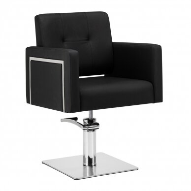 Hairdressing chair GABBIANO PROFESSIONAL HAIRDRESSING CHAIR BERGAMO Black