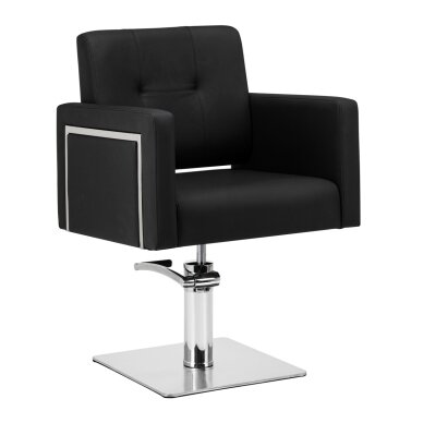Fotel fryzjerski GABBIANO PROFESSIONAL HAIRDRESSING CHAIR BERGAMO Black Fotel fryzjerski GABBIANO PROFESSIONAL HAIRDRESSING CHAIR BERGAMO Black